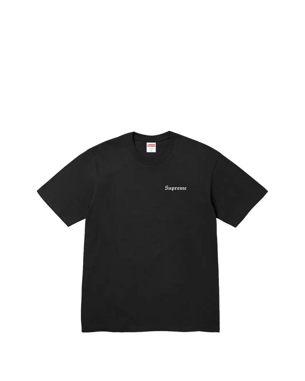 Supreme Black Paris Is Burning Graphic-Print T-Shirt for men