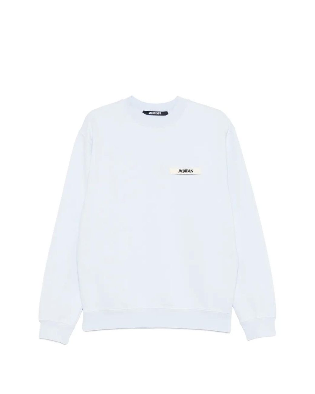 Jacquemus White Le Sweatshirt Gros Grain for men