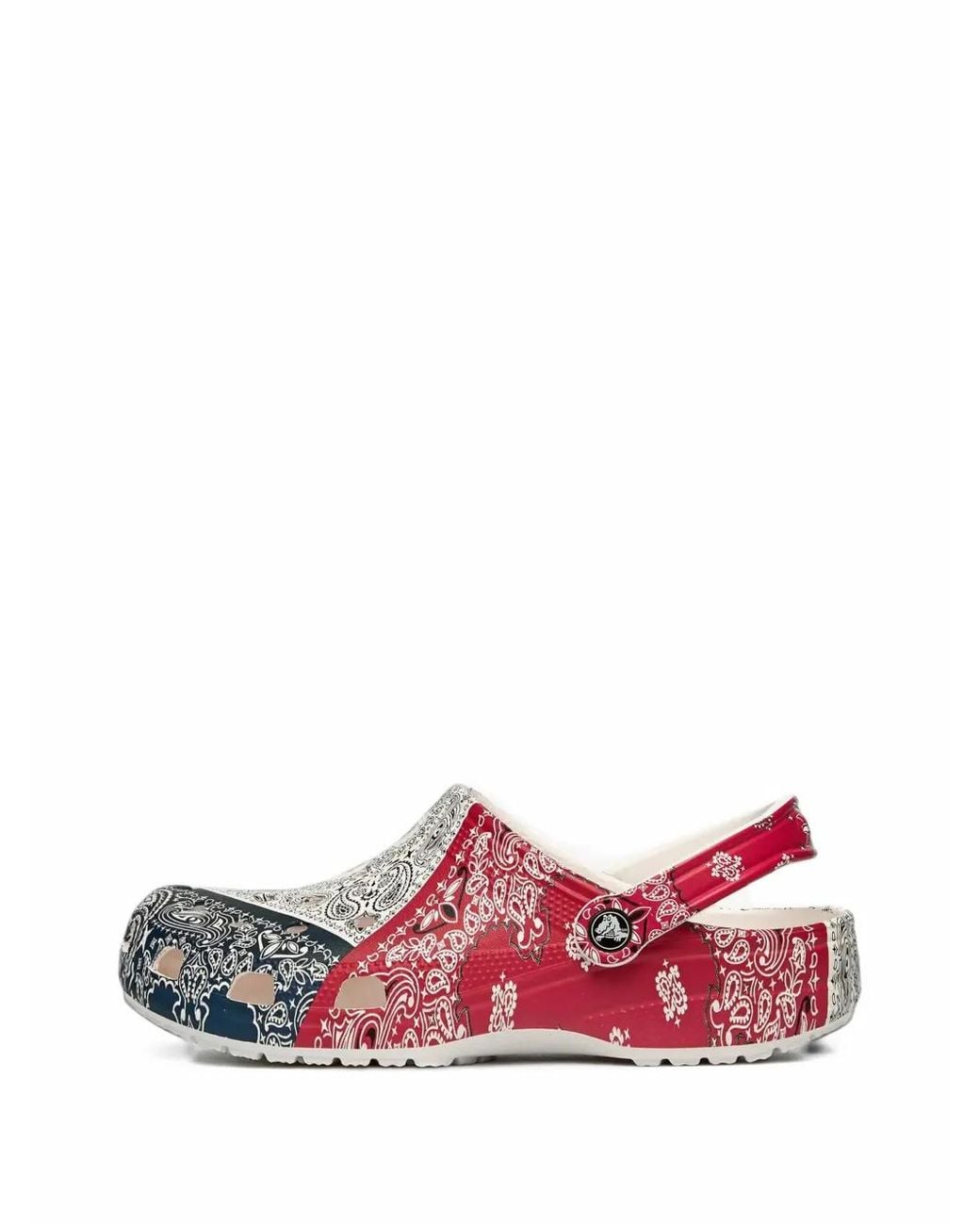 CROCSTM Pink Classic Bandana Mules for men