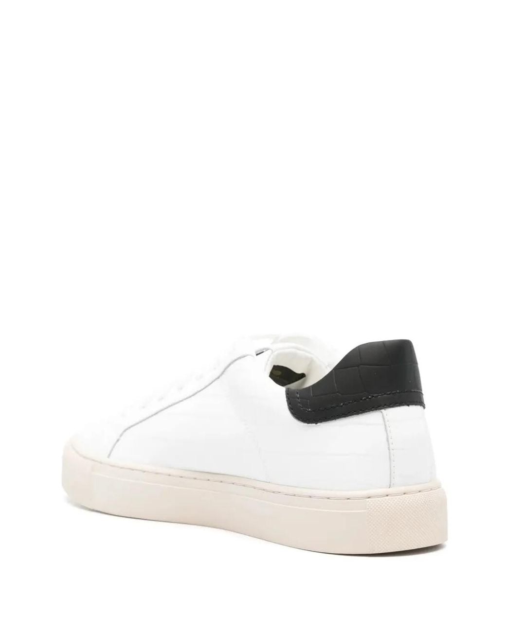 HIDE & JACK White Essence Leather Sneakers