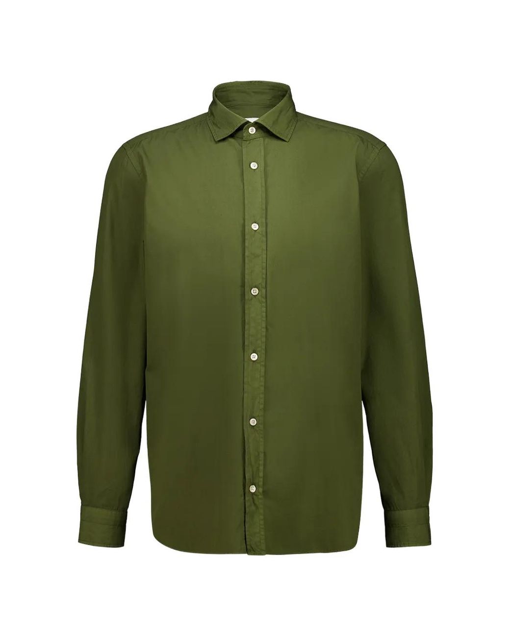 Boglioli Green Long-Sleeve Shirt for men