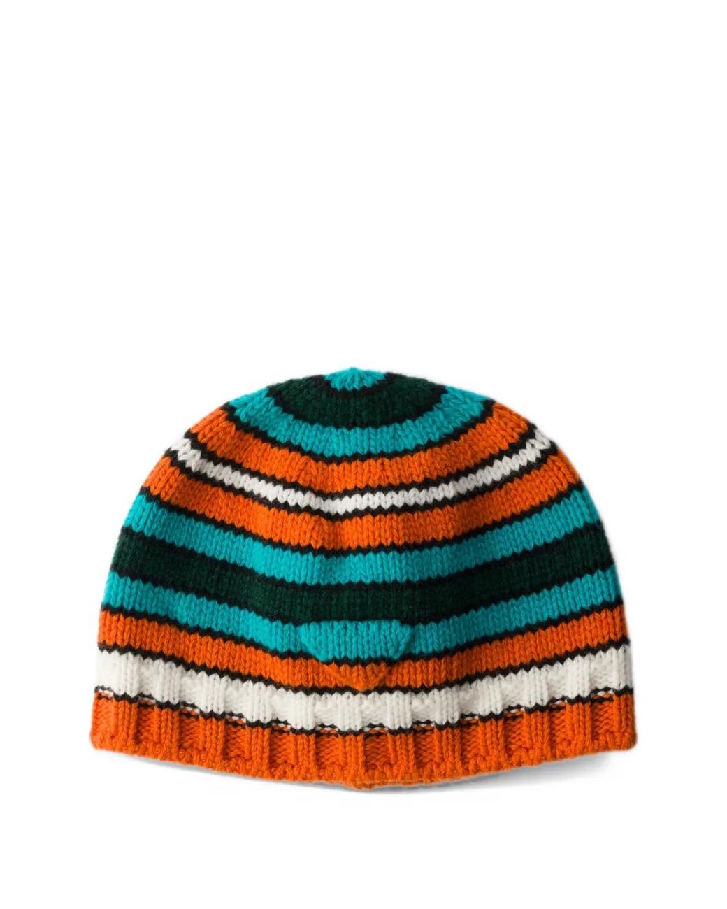 Prada Red Wool And Cashmere Beanie for men