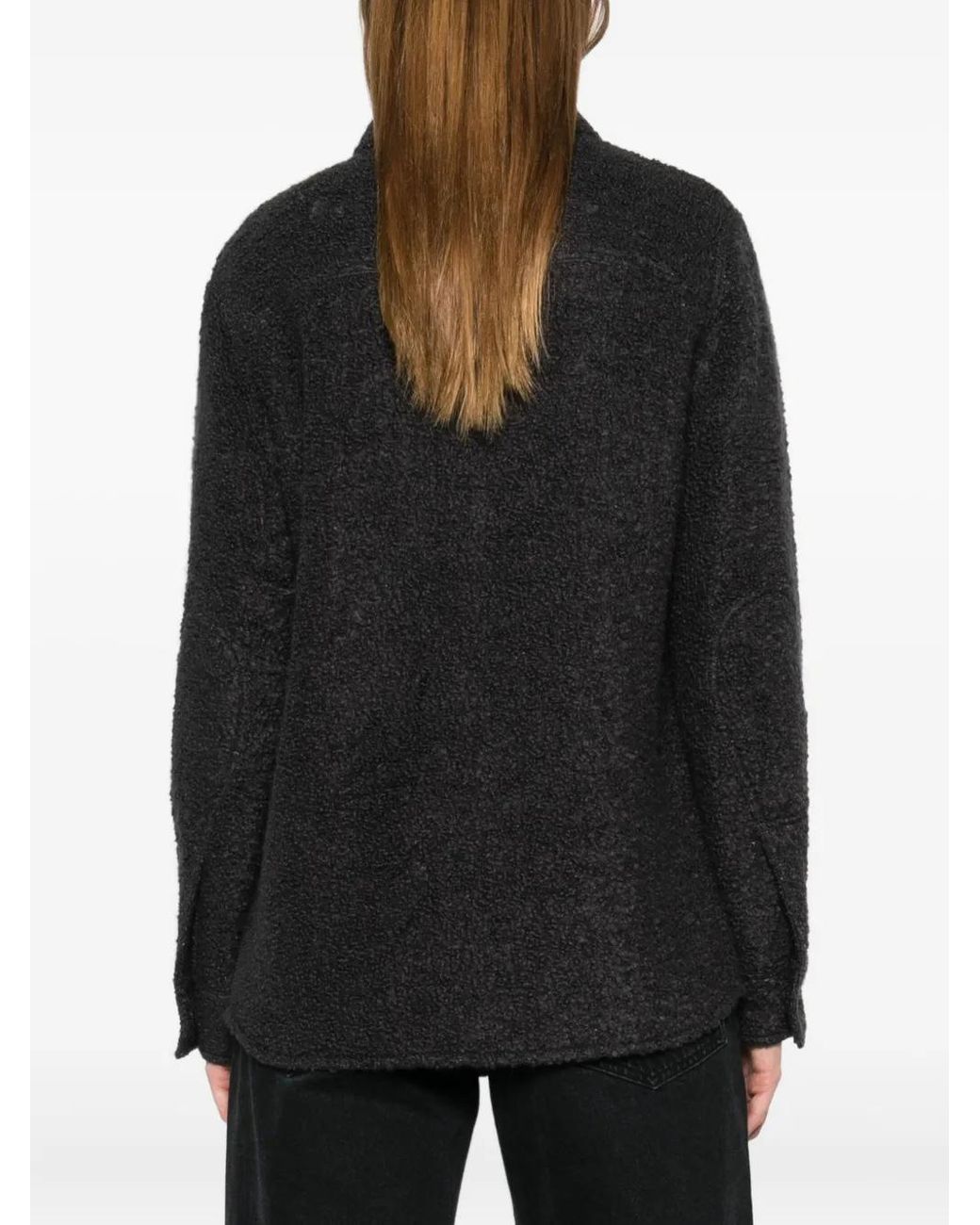 Gabriela Hearst Black Buttoned Jacket