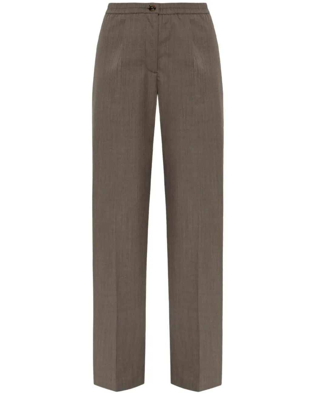 Samsøe & Samsøe Straight Broek in het Gray