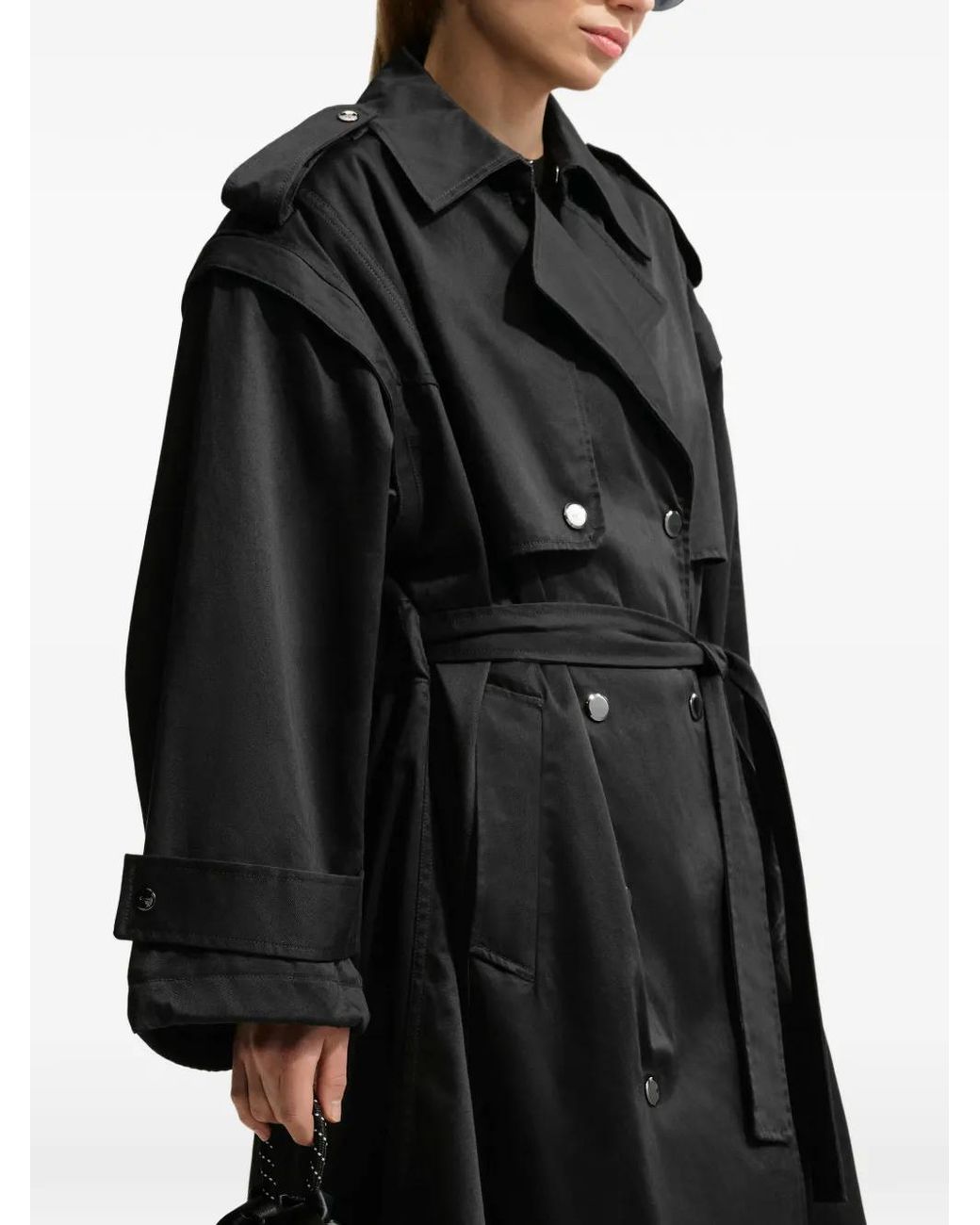 Nike Black Airreverent Trench Coat