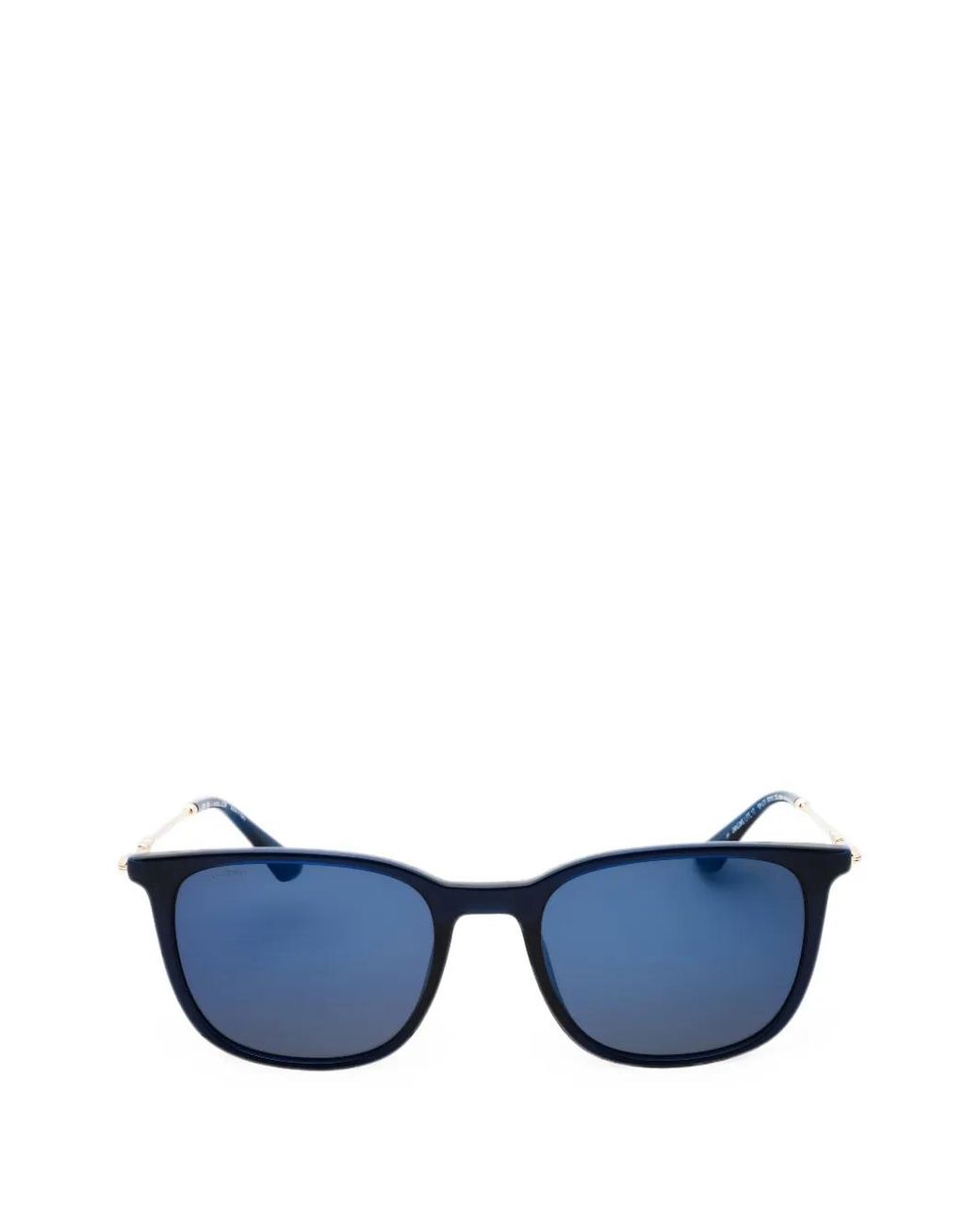 Police Blue Lunettes De Soleil À Monture Rectangulaire for men