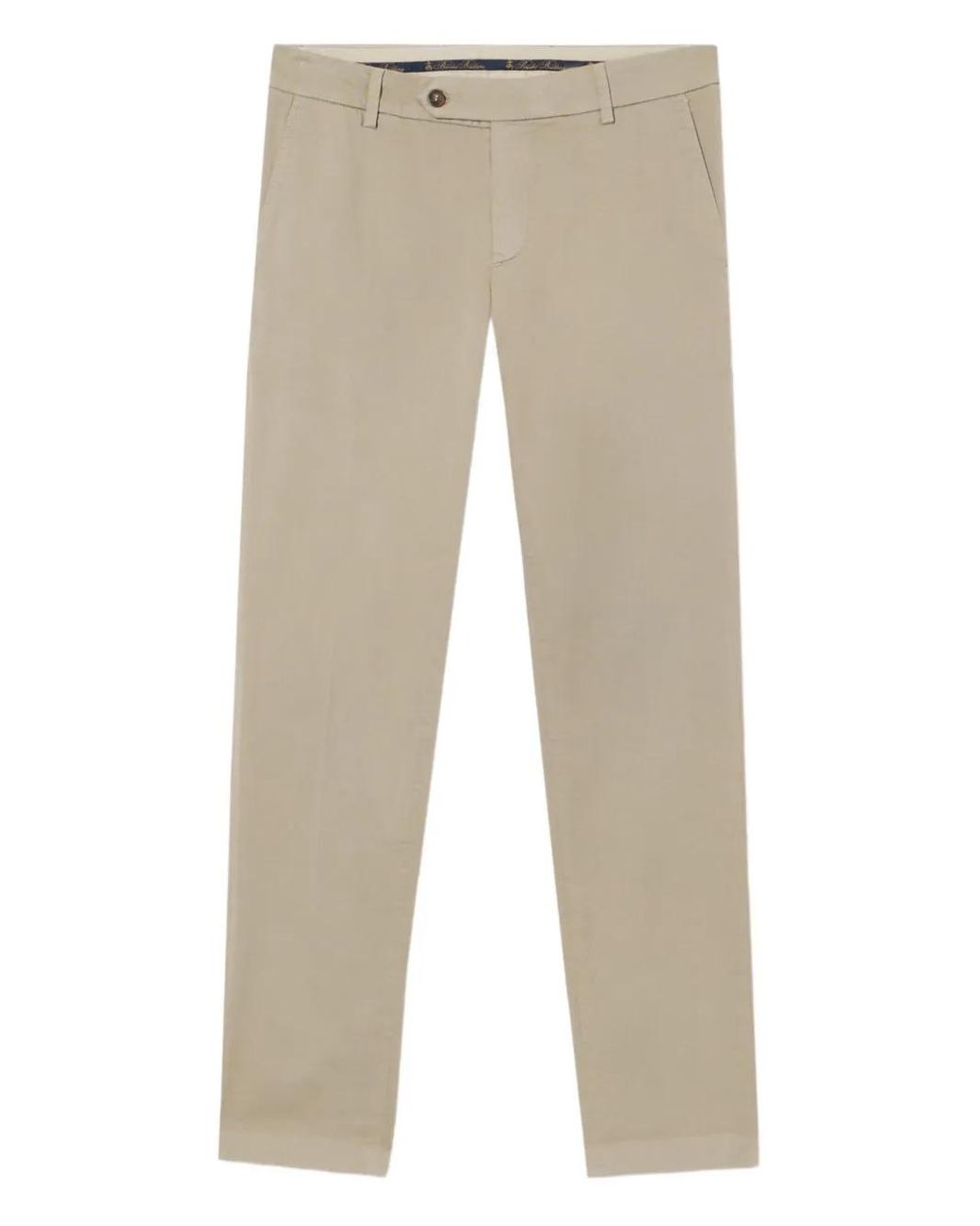 Brooks Brothers Natural Chino Trousers for men