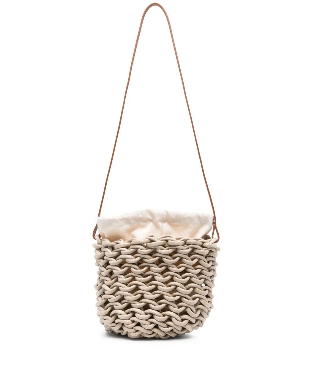 Borsa A Secchiello Zoe di Alienina in White