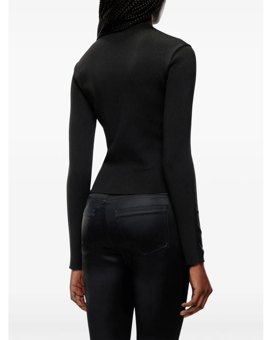 DIESEL Black Oper Logo-Embroidered Jacket