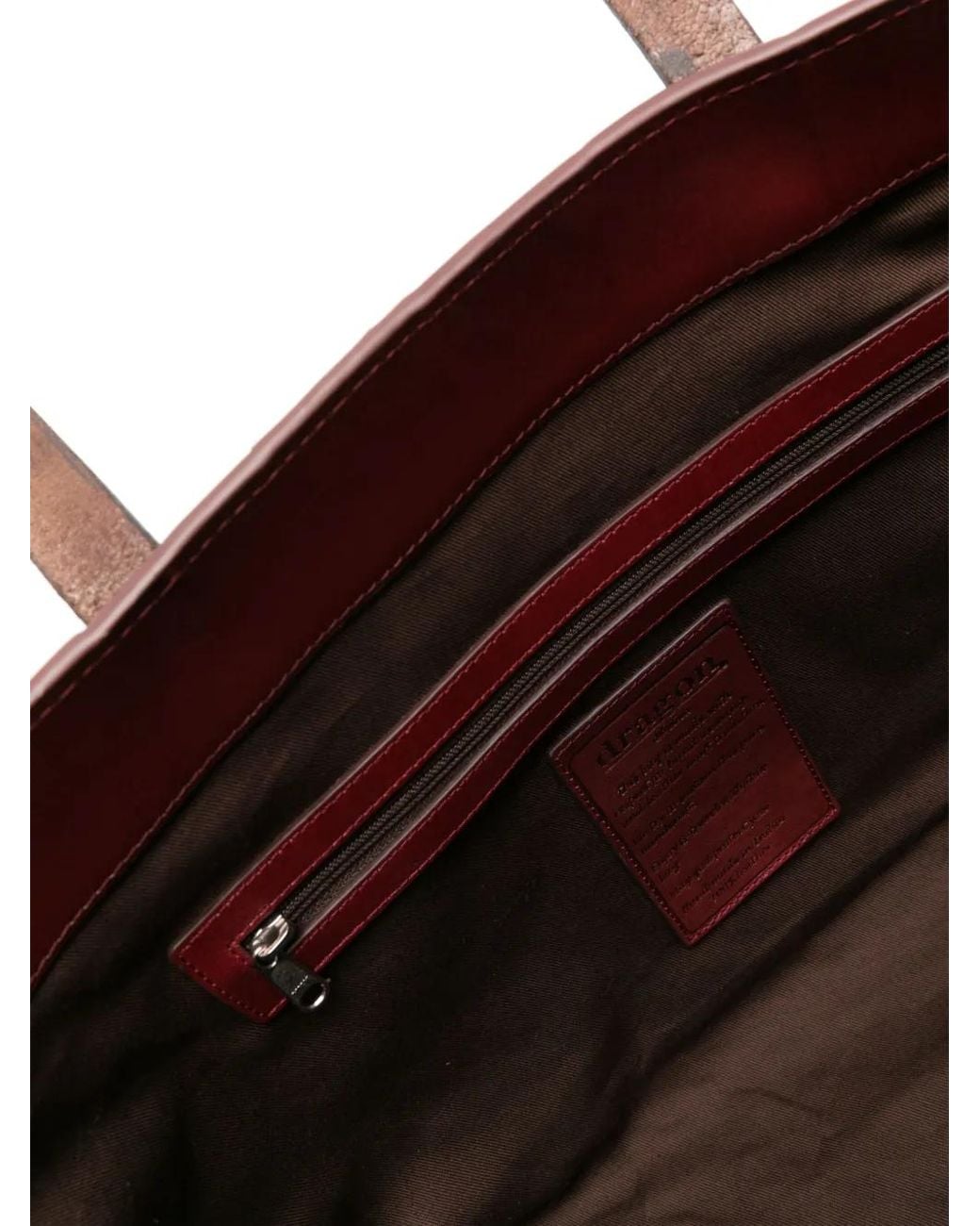 Dragon Diffusion Purple Japan Leather Tote Bag