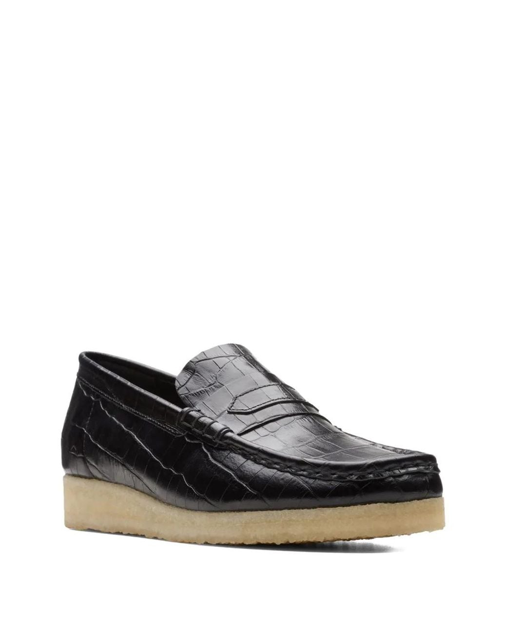 Clarks Black Wallabee Loafers