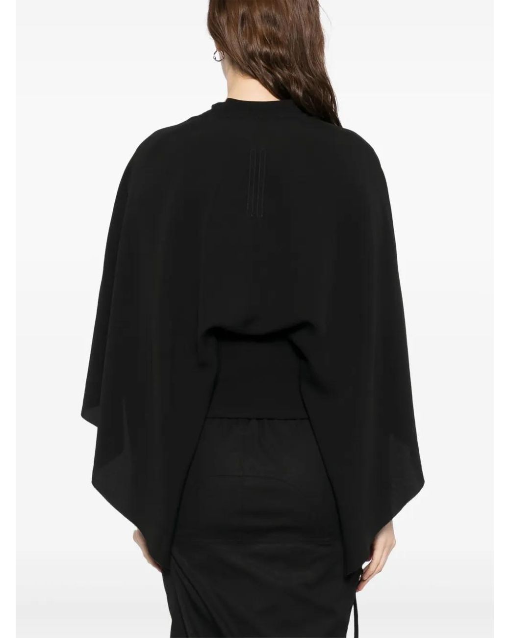 Rick Owens Black Half Moon Jacket