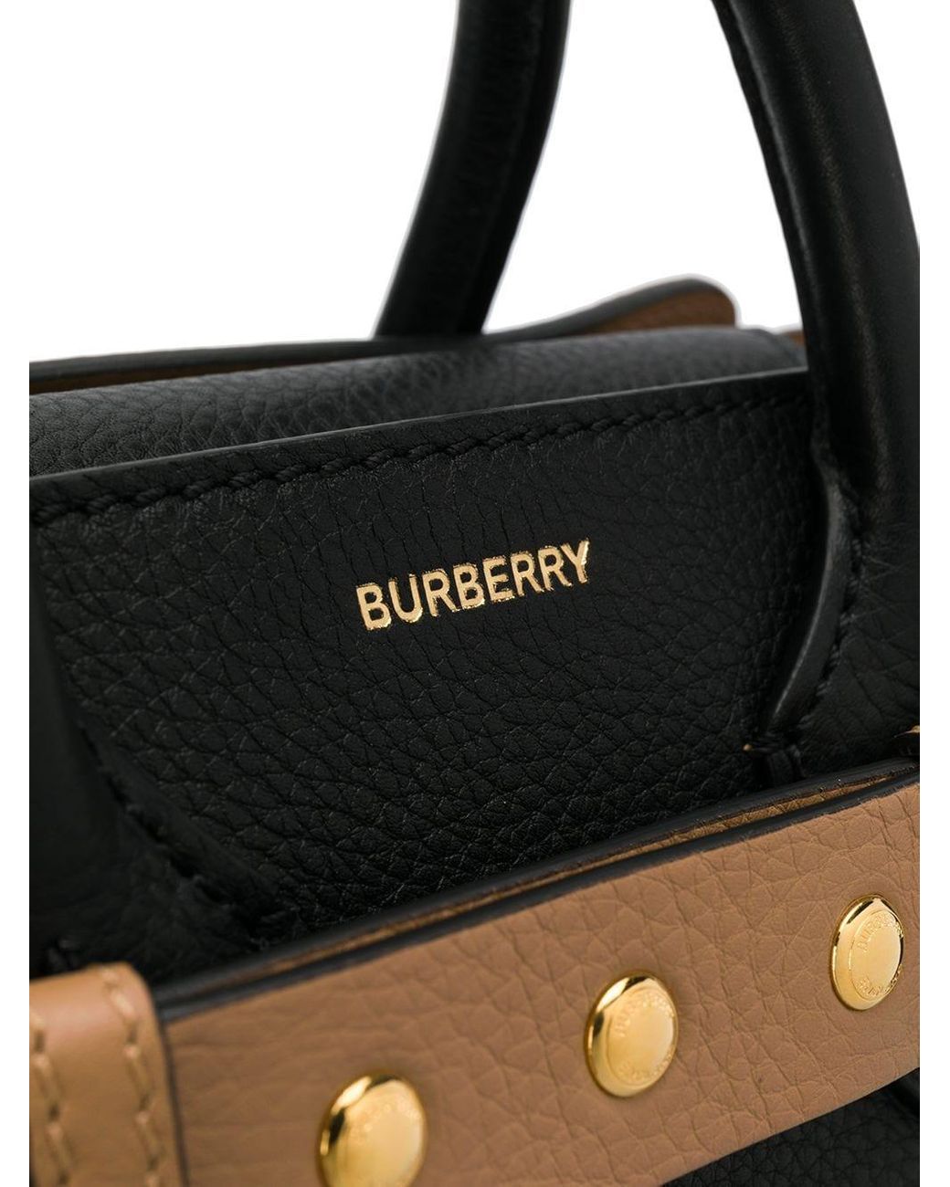 Burberry Small Pebbled Leather Belt Bag