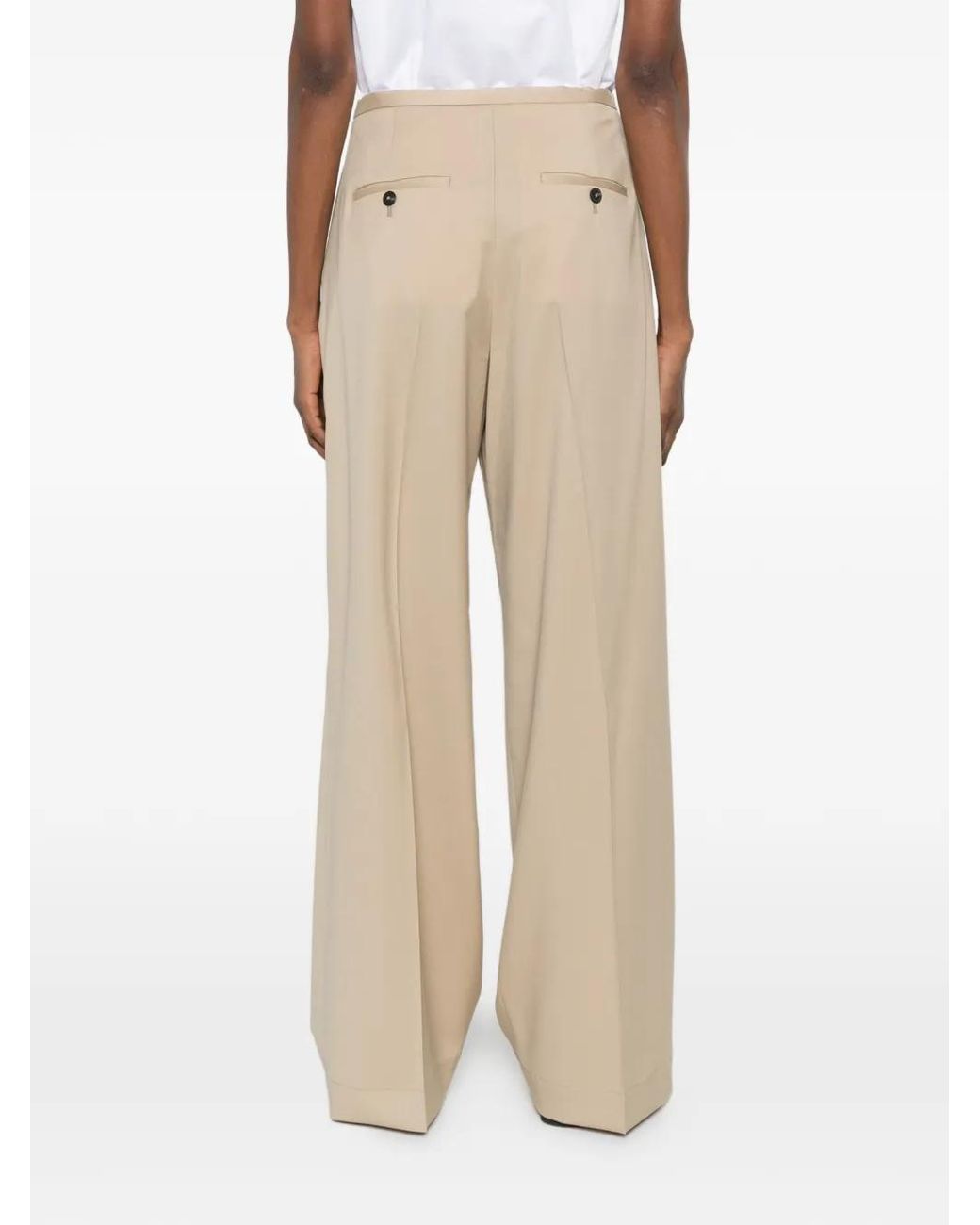 Rohe White Drawstring Trousers