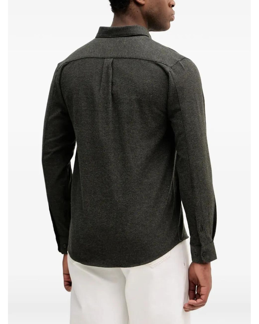 Lindbergh Black Chemise À Poche Poitrine for men