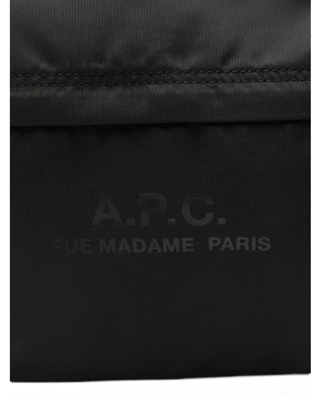A.P.C. Black Backstage Backpack
