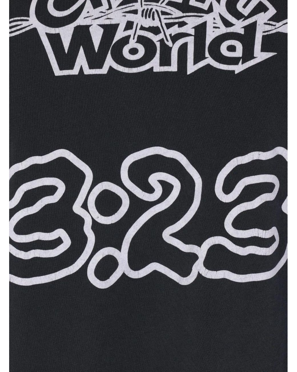 Cherry World Blue Skeleton Long-Sleeve T-Shirt for men