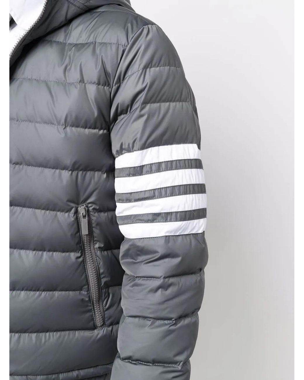 Thom Browne Gray Downfall Padded Ski Jacket for men