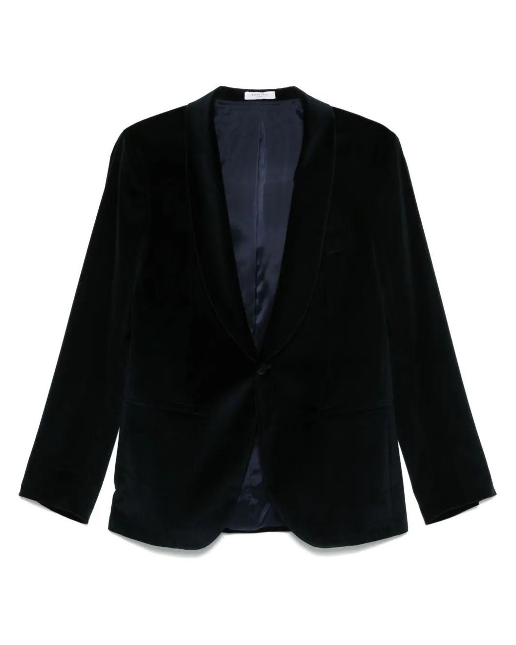 Boglioli Black Velvet Blazer for men