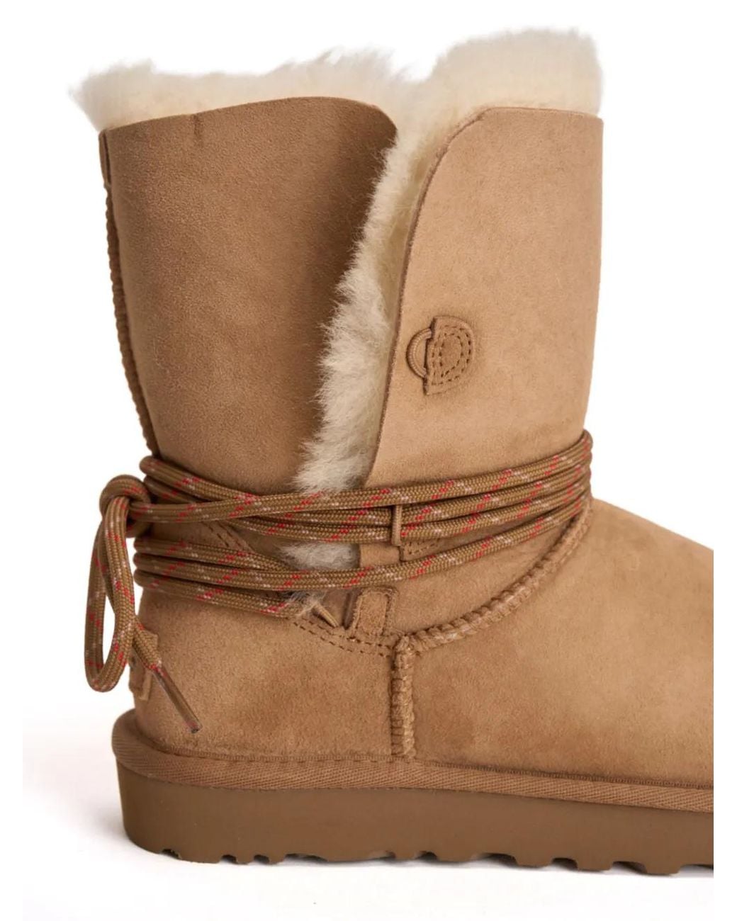 Ugg Brown Stiefel Aus Shearling Mit Logo