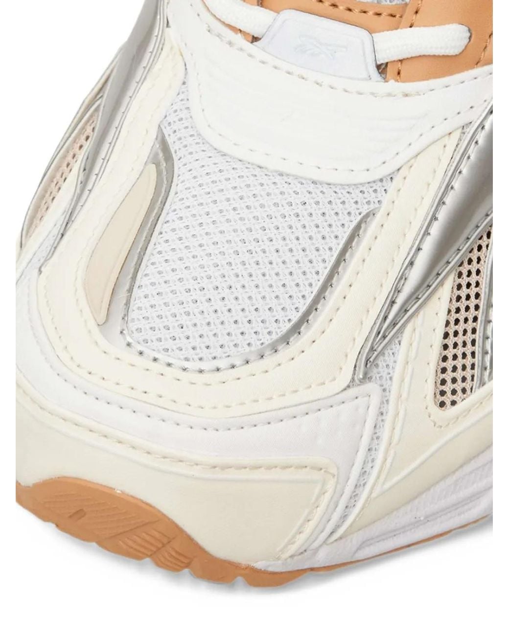 Reebok White Premier Road Ultra Panelled Metallic Sneakers
