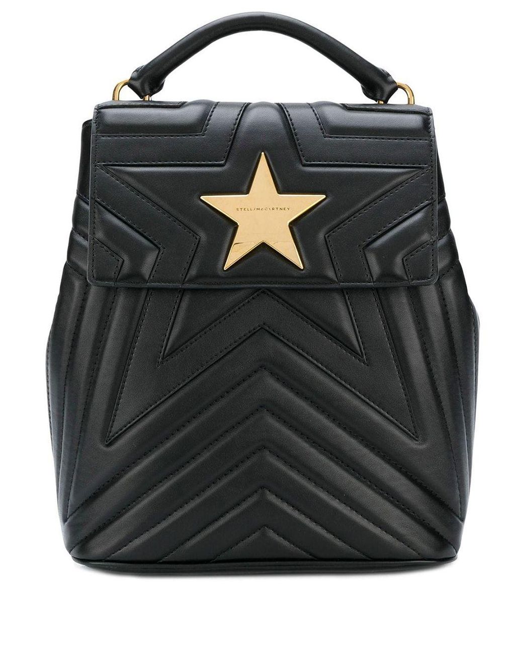 Stella McCartney Stella Star Backpack in Black | Lyst