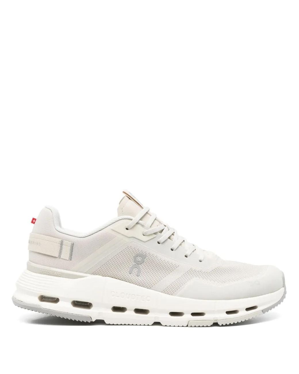 On Shoes White Cloudnova Form 2 Sneakers for men