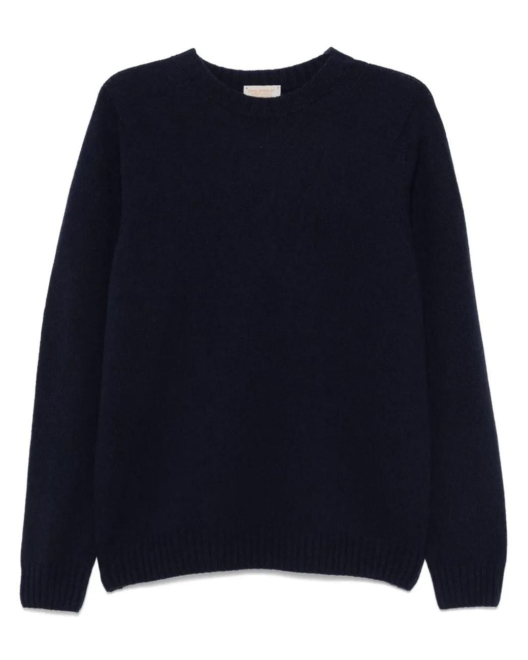 John Smedley Blue Norfolk Sweater for men