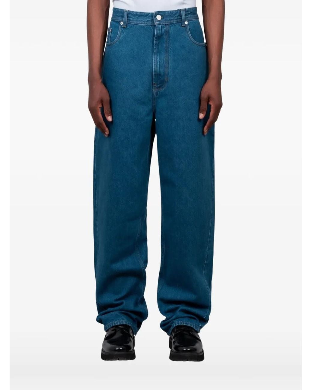 Lacoste Blue Five-Pocket Jeans for men