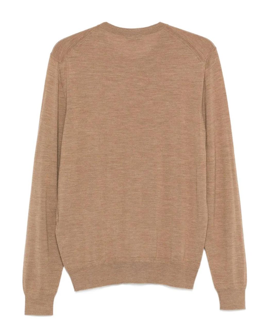 Tom Ford Natural Crew-Neck Wool Sweater for men