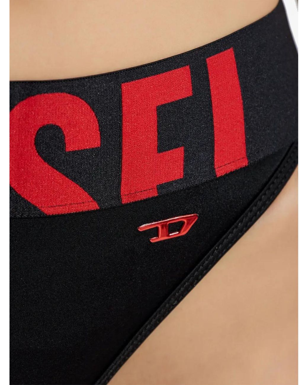 DIESEL Red Lola Bikini Bottoms