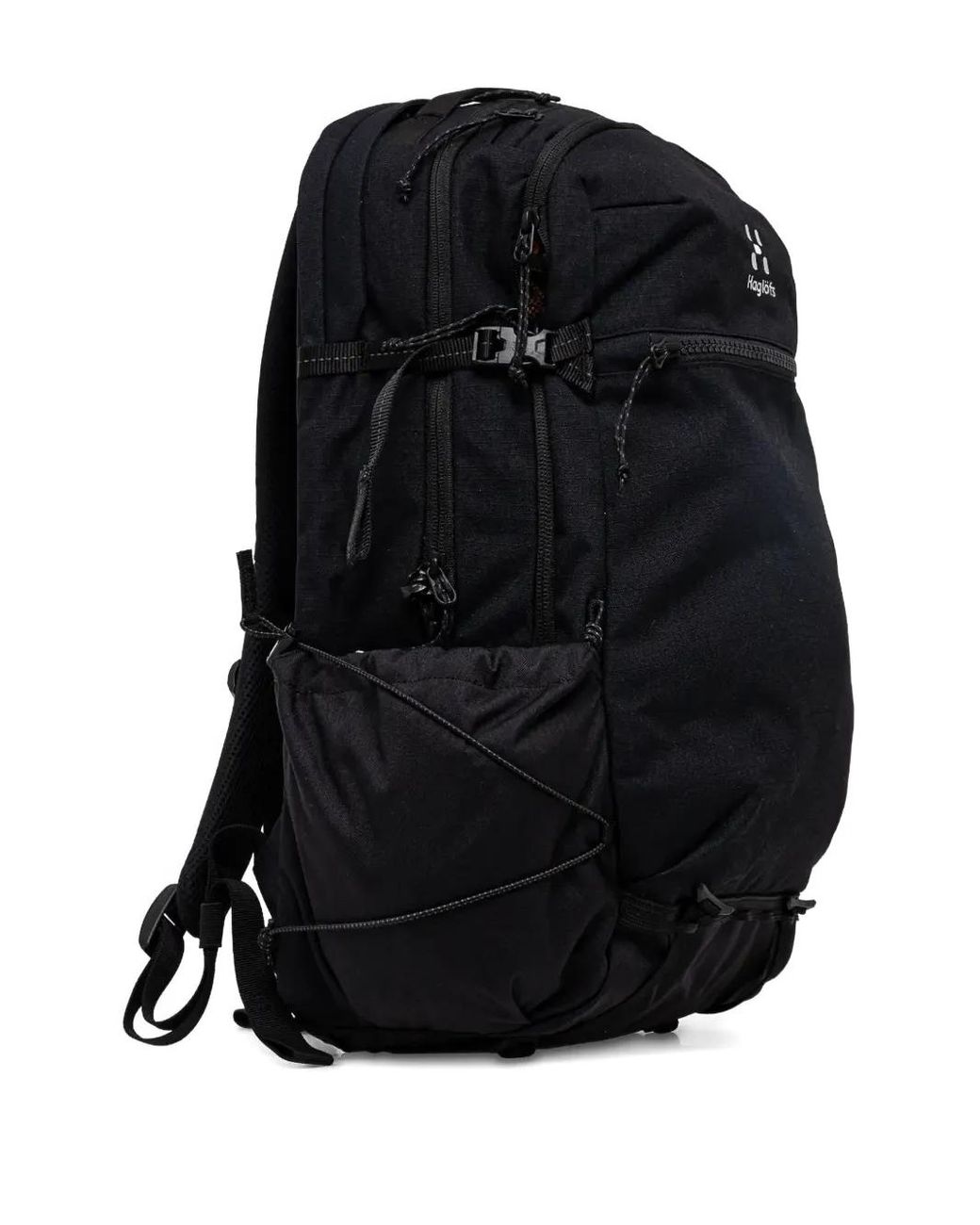 Haglöfs Black Jarve Zip-Fatening Backpack