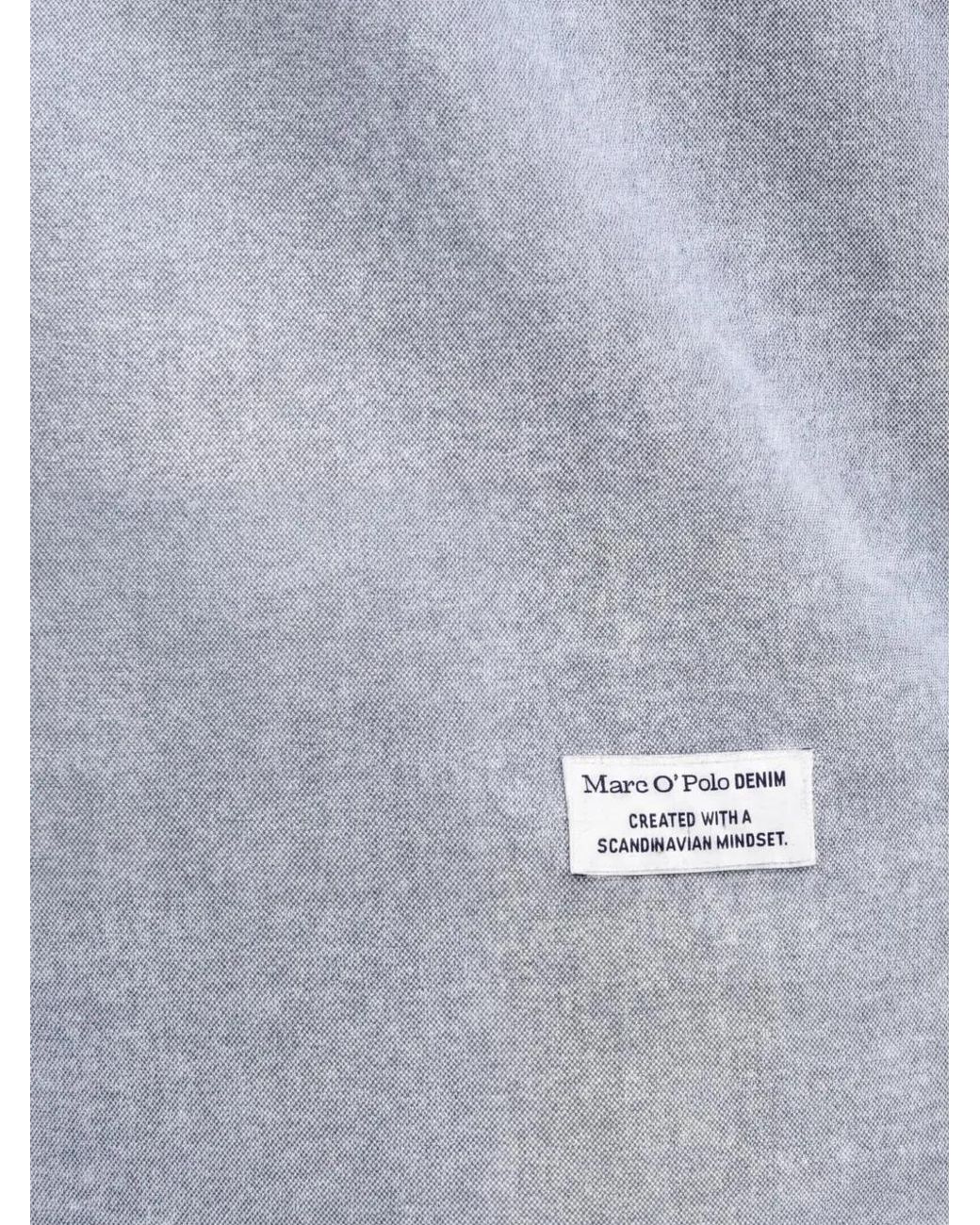 Marc O' Polo Blue Chest-Pocket Shirt for men