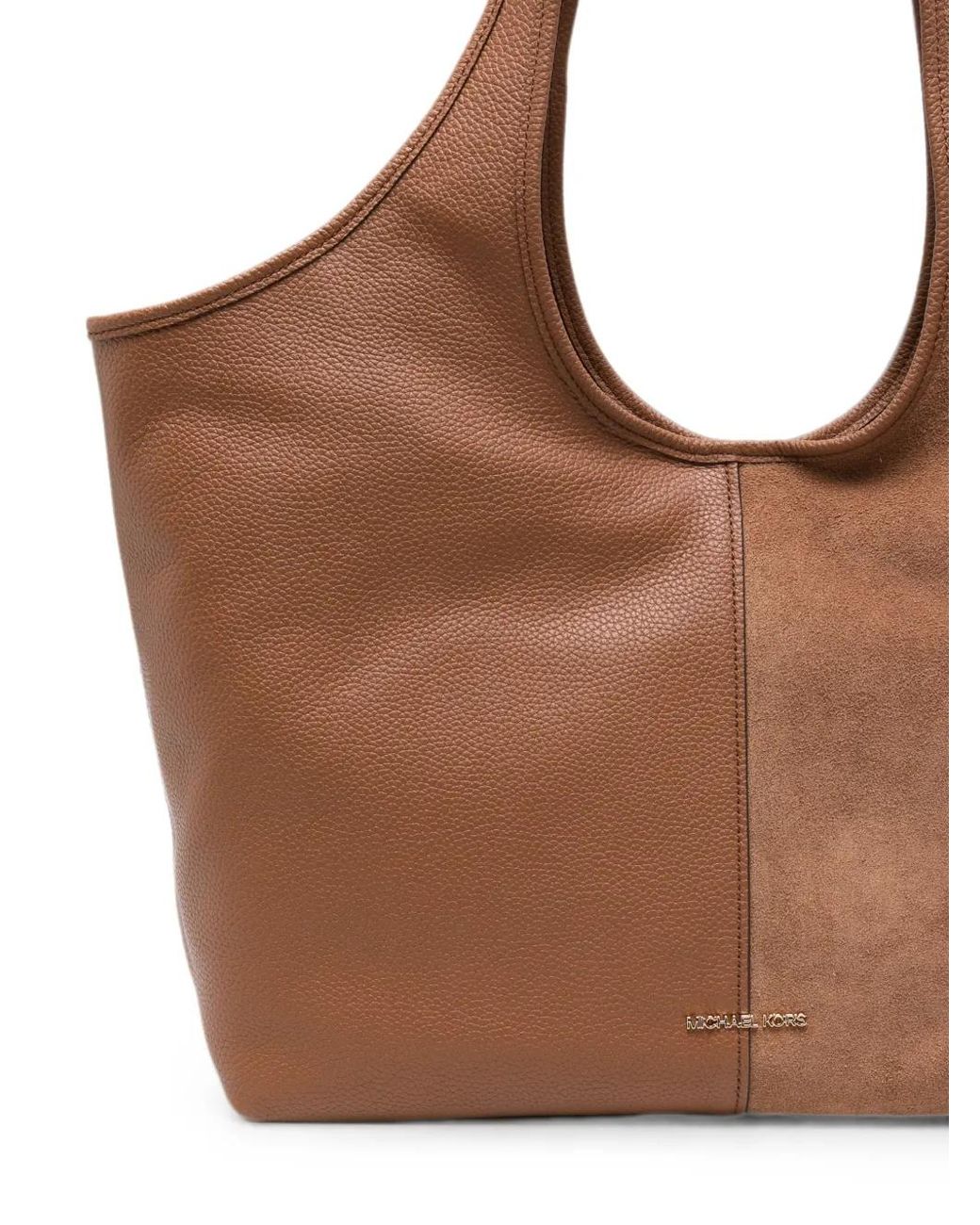 Michael Kors Brown Large Henly Leather Tote Bag