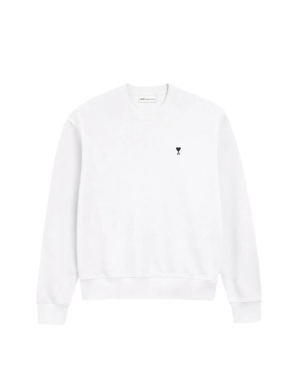 AMI White Ami De Coeur Sweatshirt for men