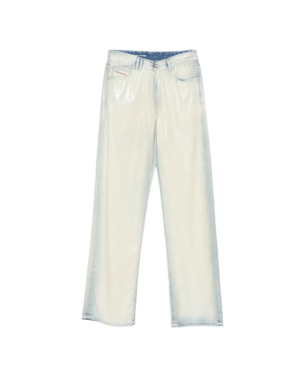 DIESEL White 1971 D-Sent-Fsi L.32 Pantaloni