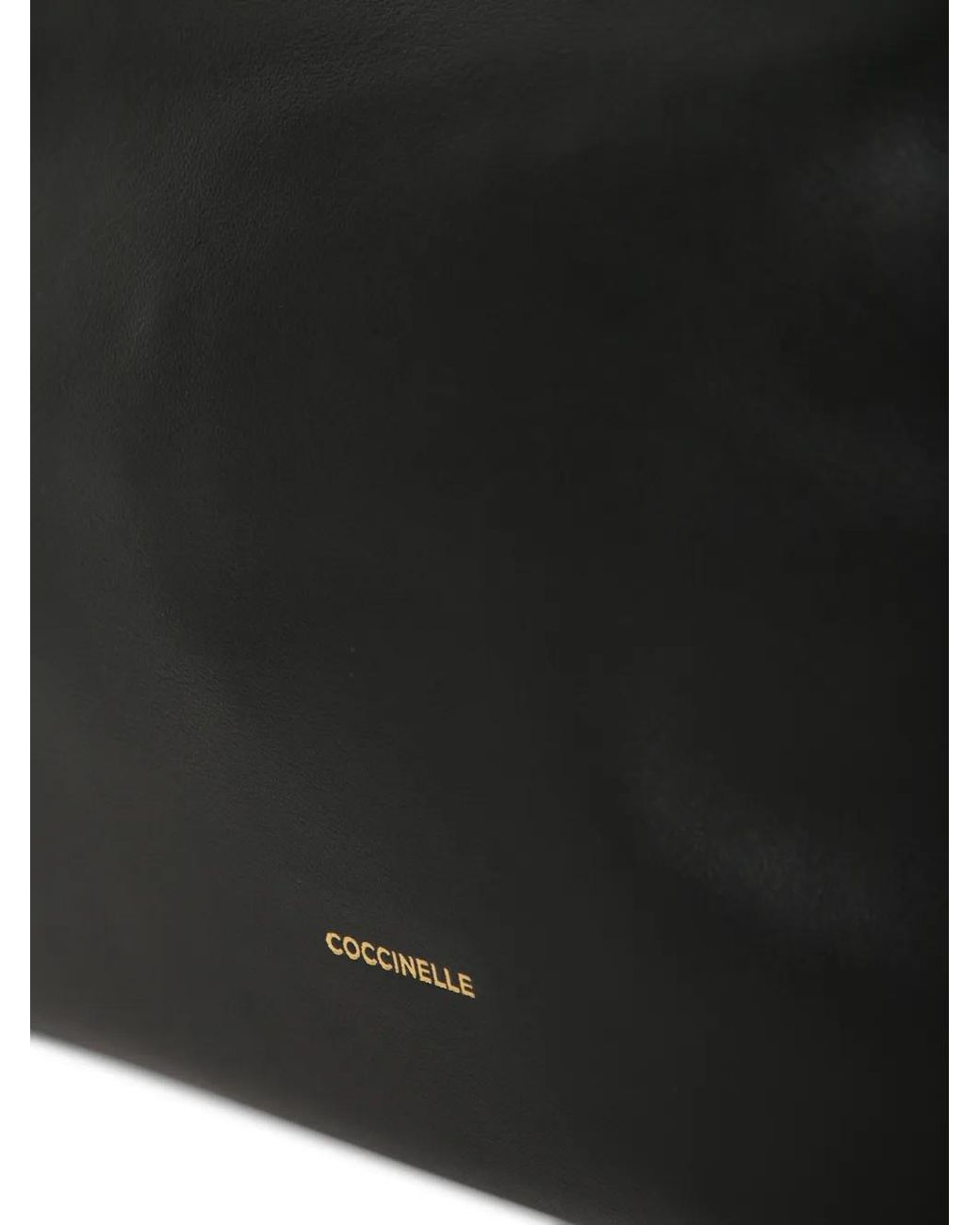 Coccinelle Gray Sac Porté Épaule À Logo Embossé