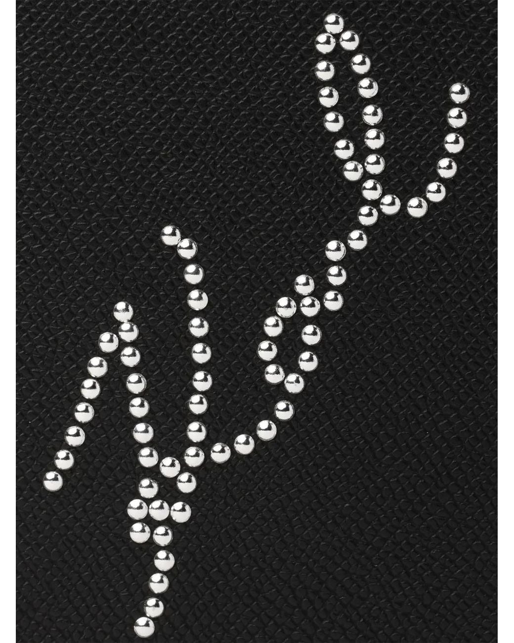Karl Lagerfeld Black Signature Studs Iphone 17 Pro Case