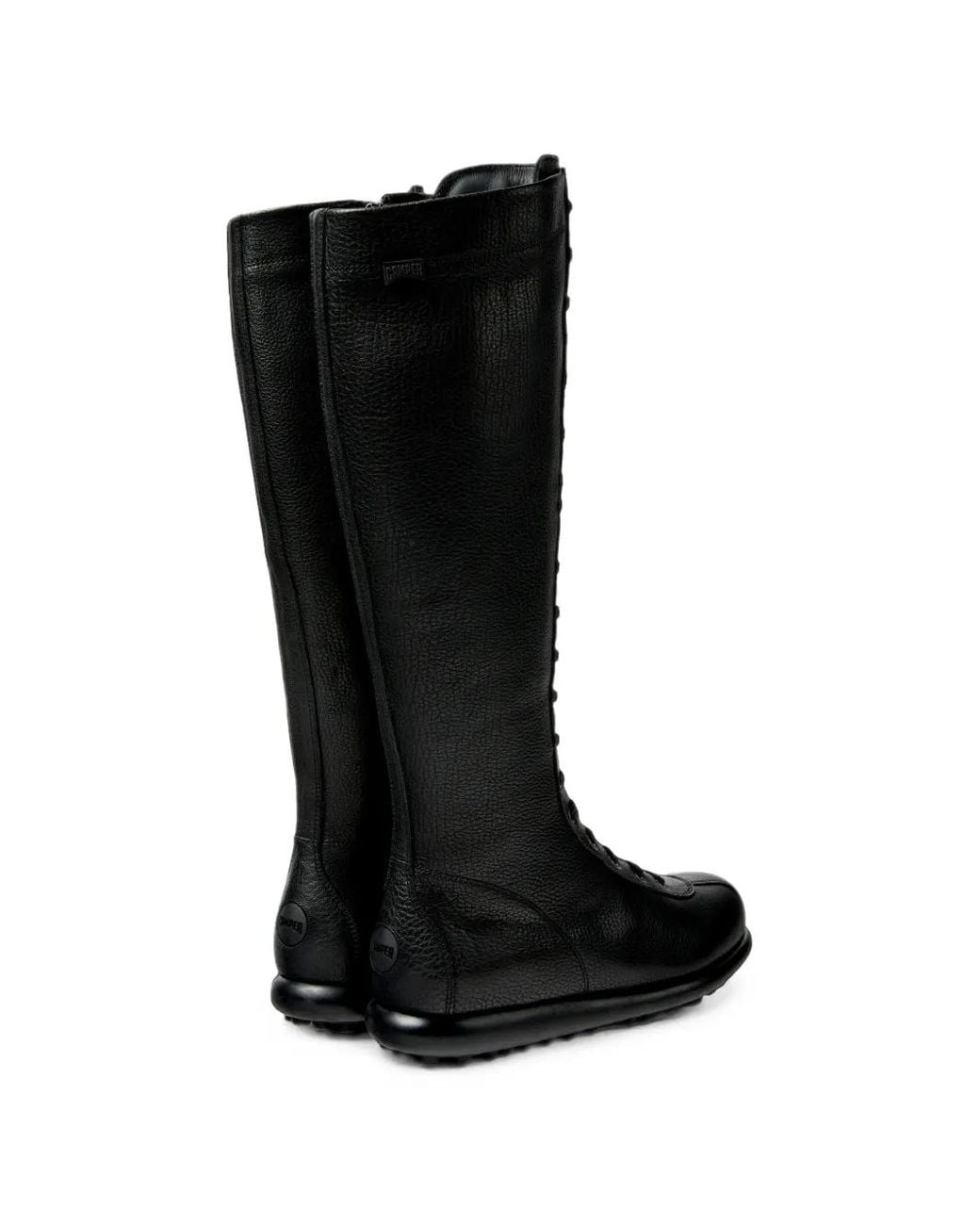 Camper Black Pelotas Ariel Knee-High Boots