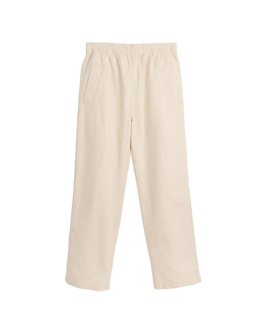 Margaret Howell White Elasticated-Waist Jeans for men