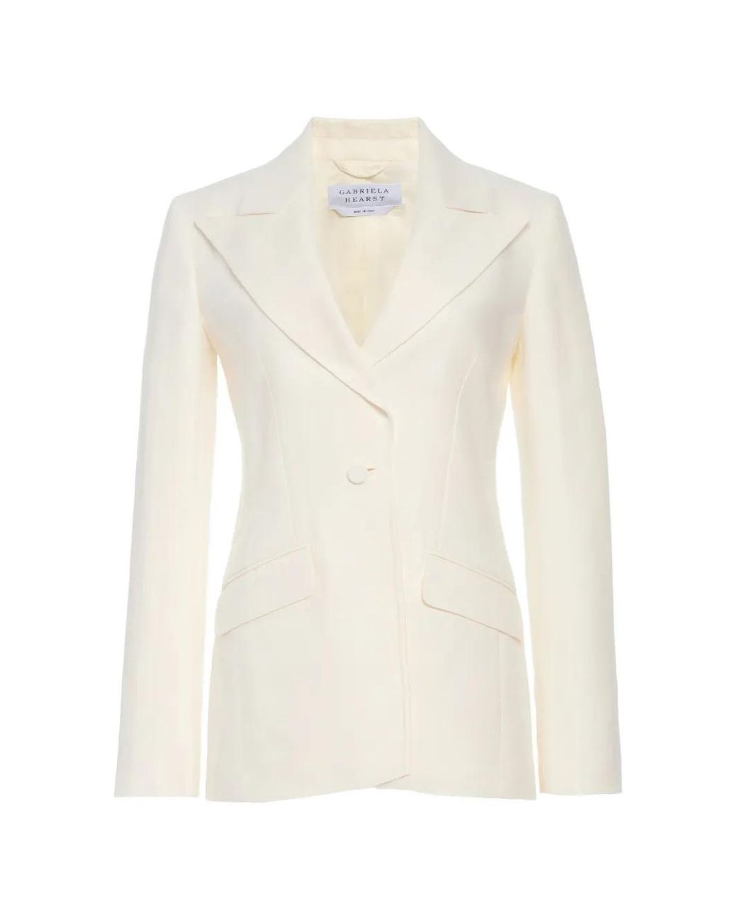 Gabriela Hearst White Leiva Blazer