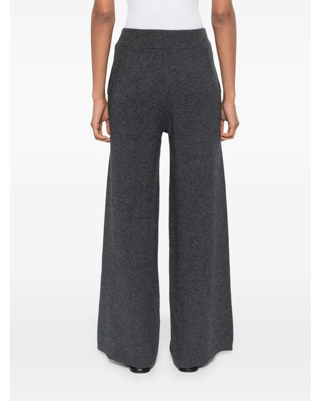 Philo-Sofie Cashmere Gray Knitted Trousers