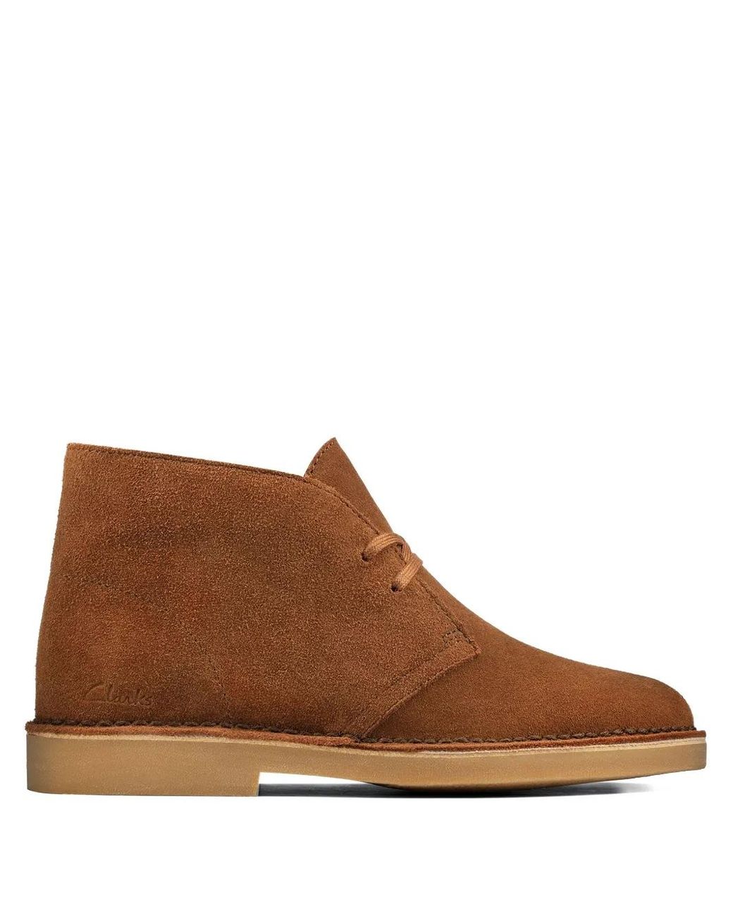 Clarks Brown Suede Desert Boots