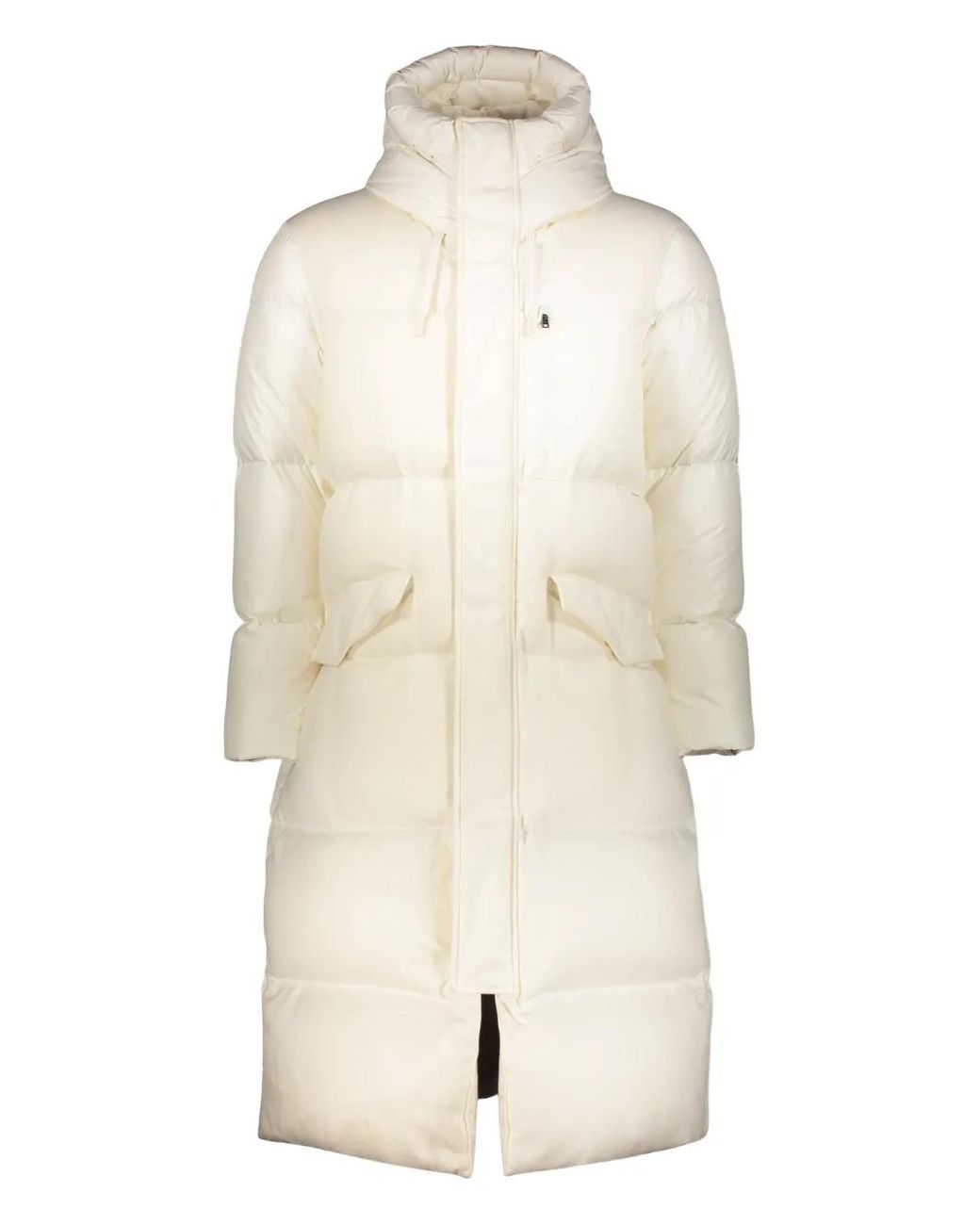 Down Coats Herno de hombre de color White