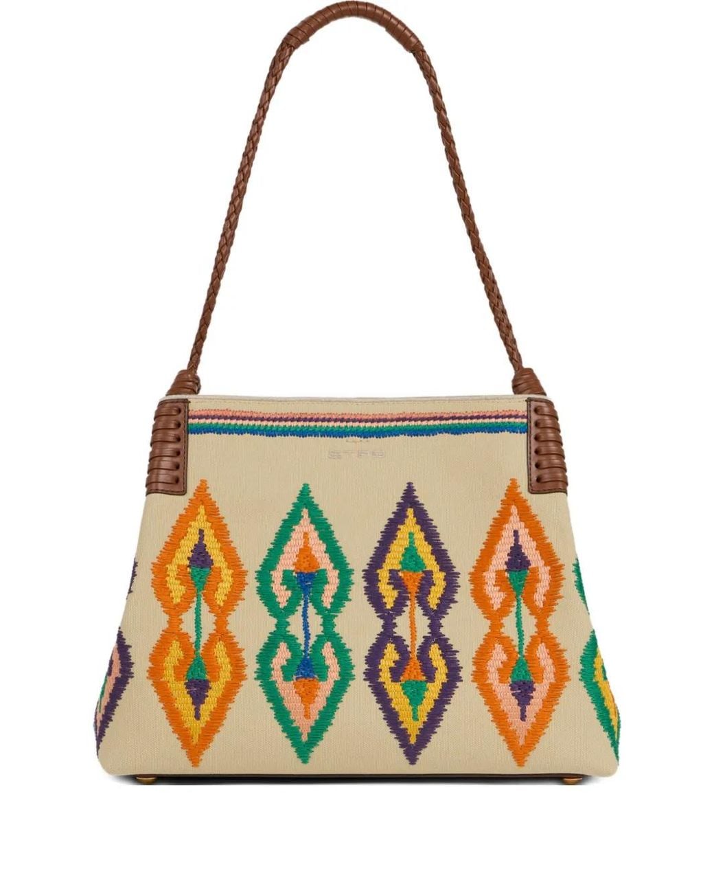 Borsa Tote Libra Media di Etro in Natural