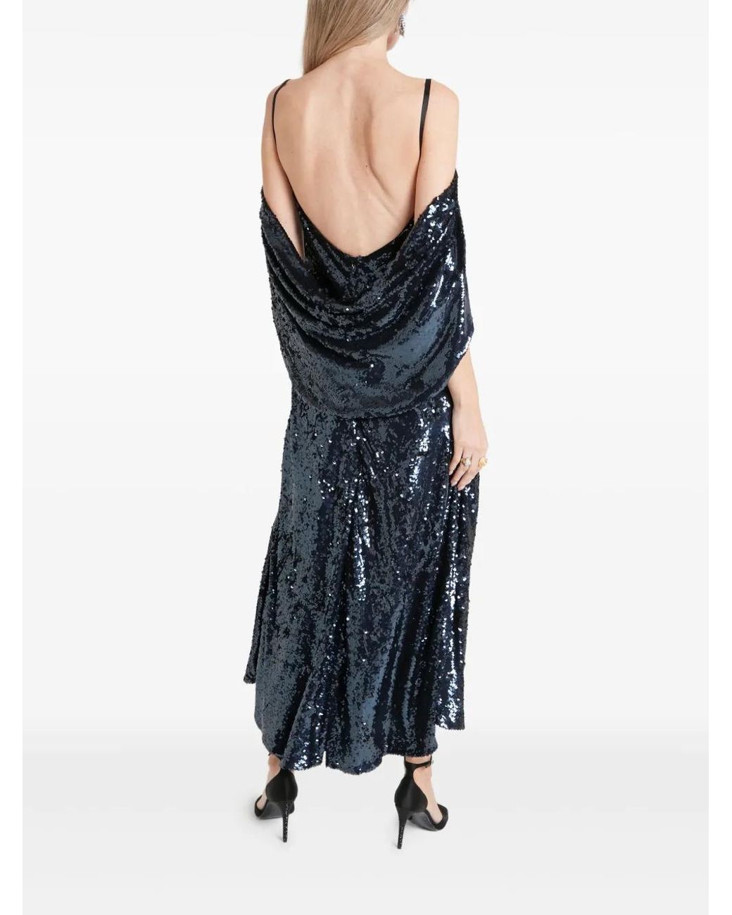 Temperley London Black Salma Gown