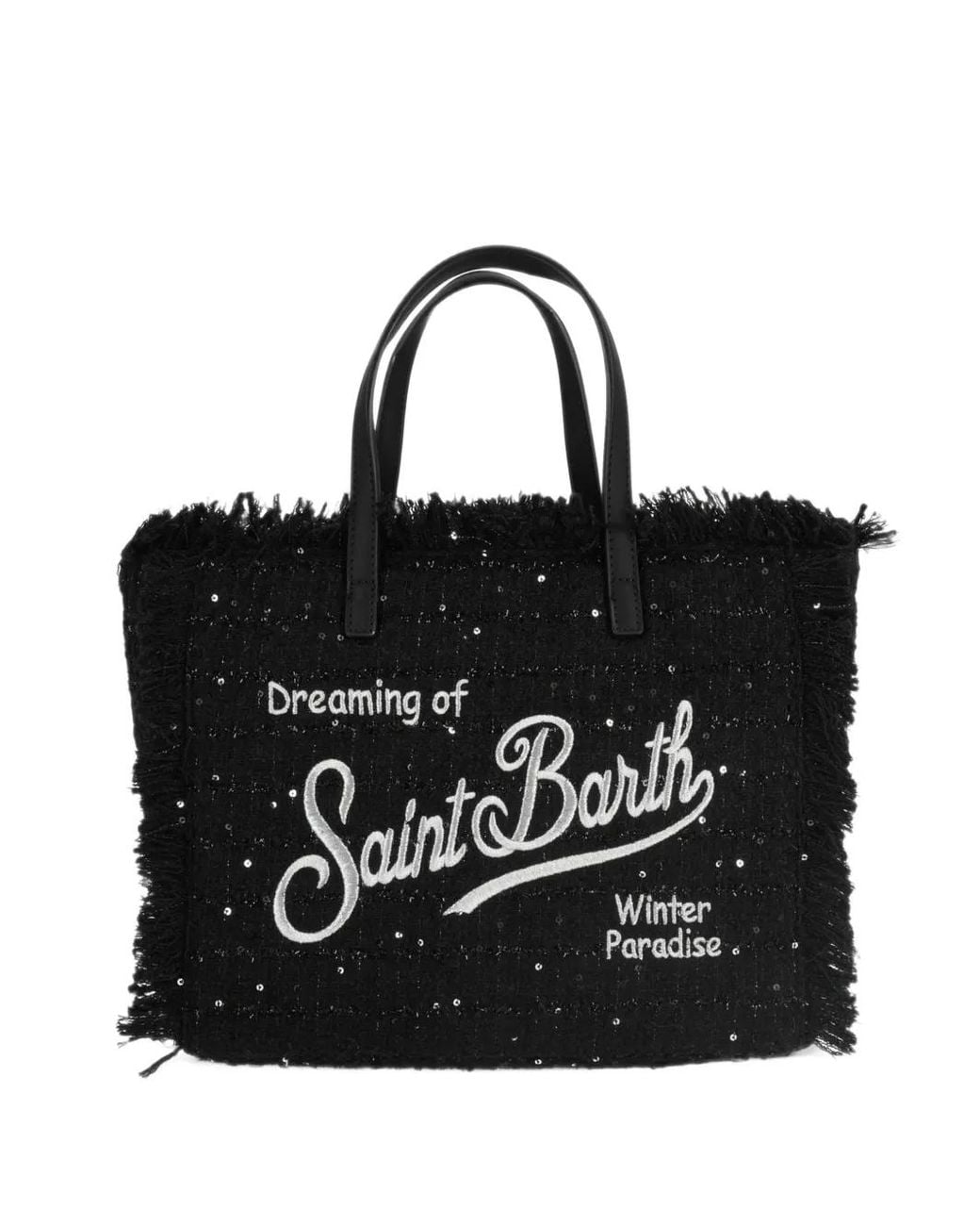 Mc2 Saint Barth Black Colette Tote Bag