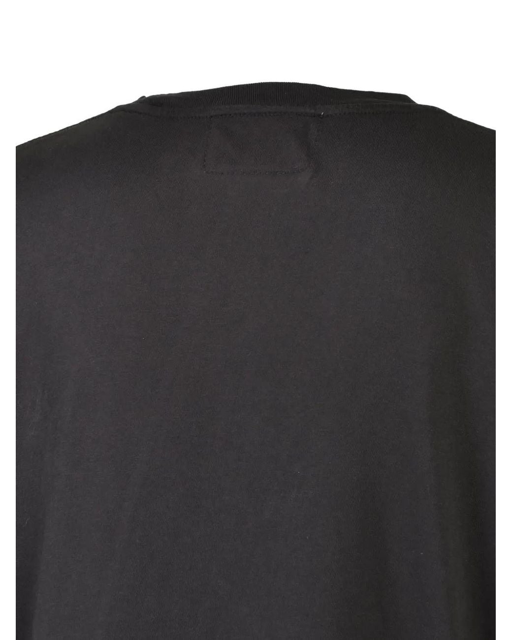 lifeiswar Black Logo-Print Boxy-Fit T-Shirt for men