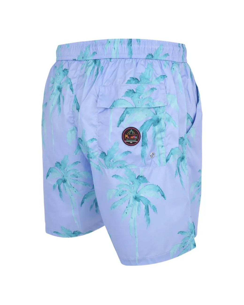 Mauna Kea Blue Printed Shorts for men