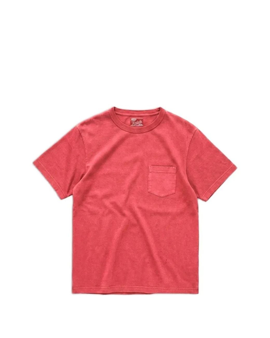 Fortela Red Teepocket Chest-Pocket T-Shirt for men